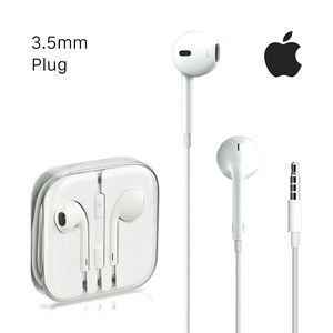 3.5mm Apple EarPods Headphones Wired, White